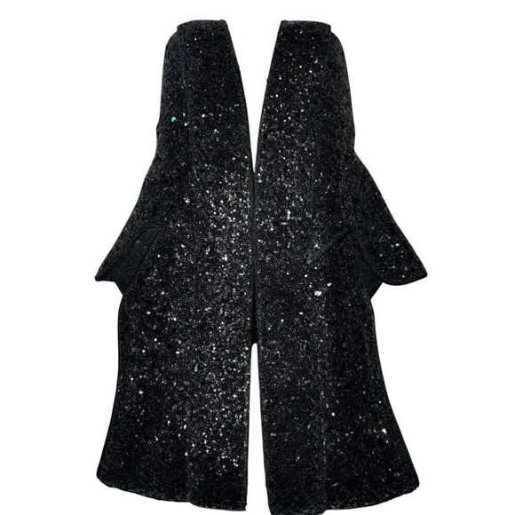 Aldo Womens Size 7.5 Slip On Flats Comfort Shoes Sparkle Bling Charcoal Gray - Picture 8 of 11